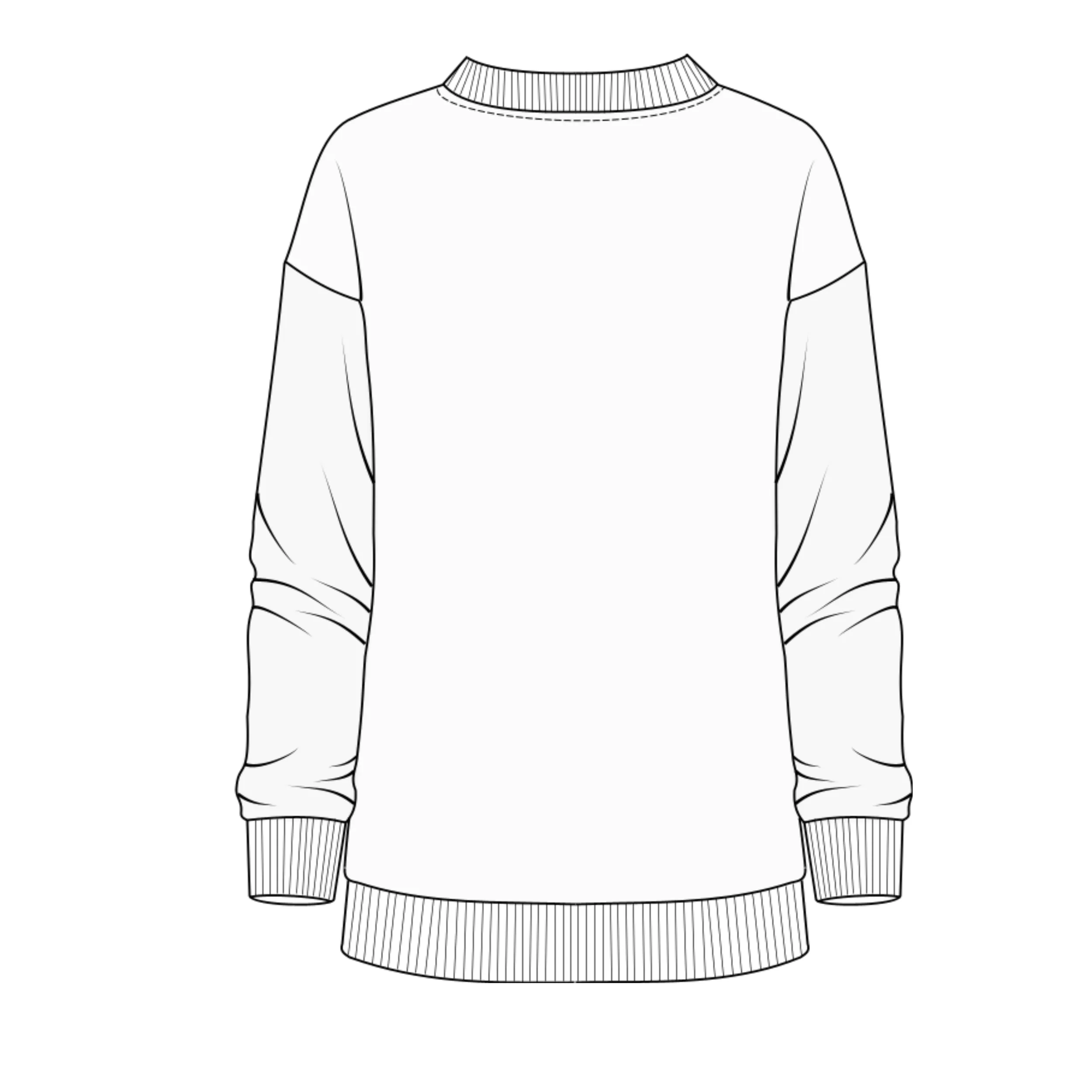 Bluza TRIADA – wariant kolorystyczny, miks paneli